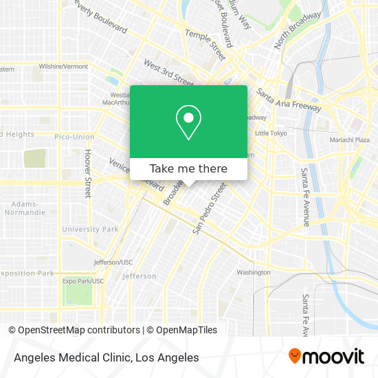 Angeles Medical Clinic map