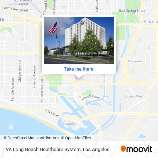Mapa de VA Long Beach Healthcare System