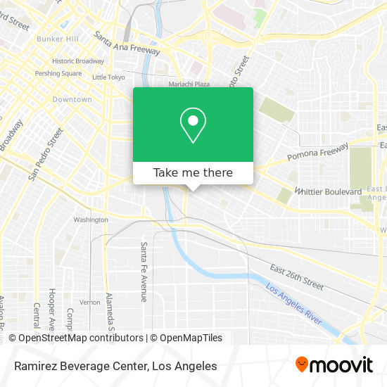 Mapa de Ramirez Beverage Center