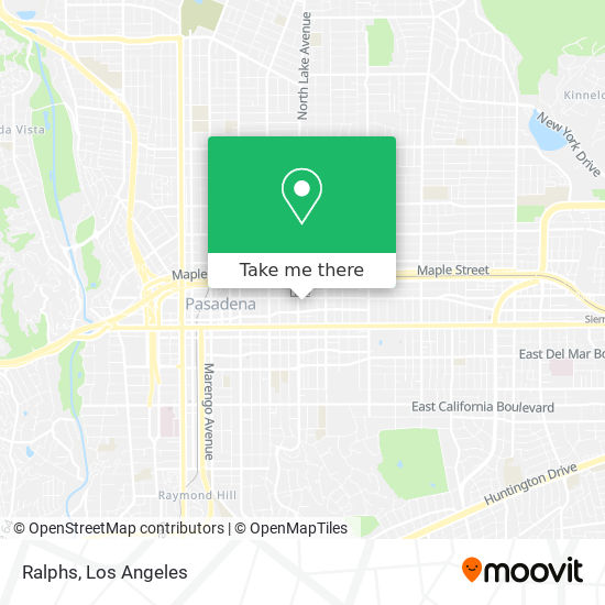 Ralphs map