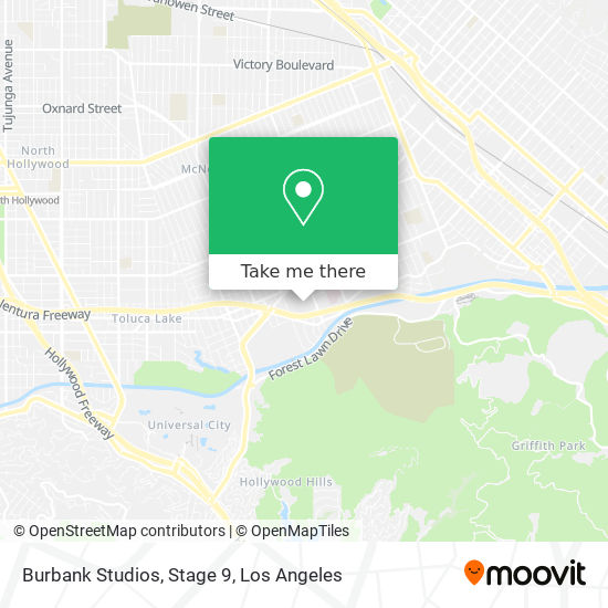 Mapa de Burbank Studios, Stage 9