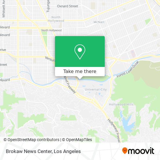 Brokaw News Center map