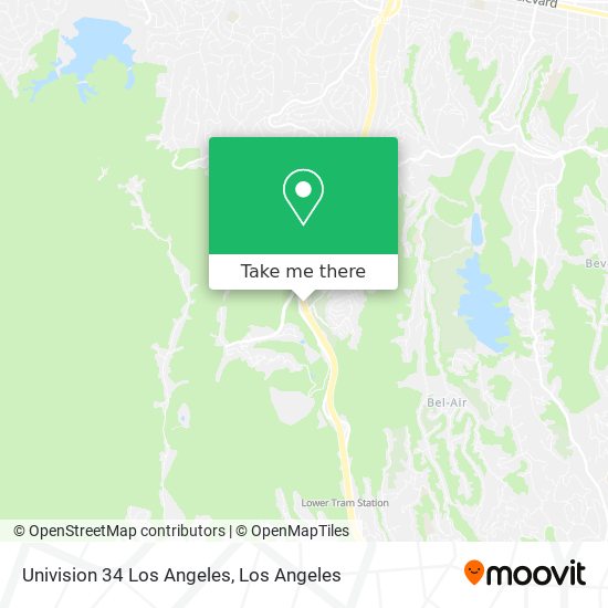 Univision 34 Los Angeles map
