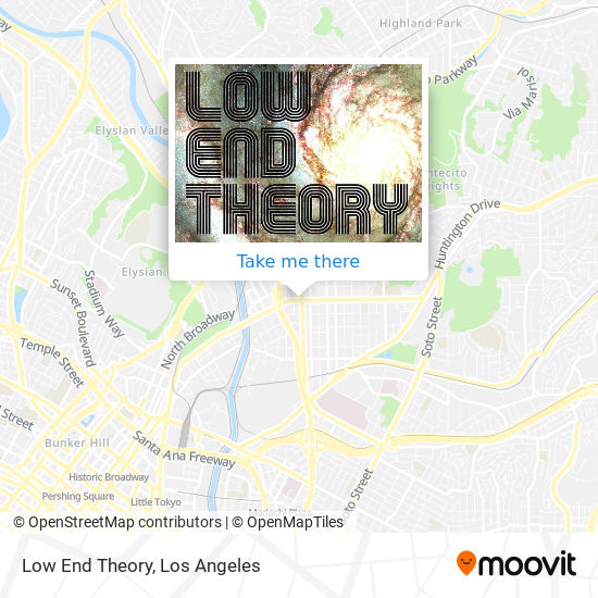 Low End Theory map