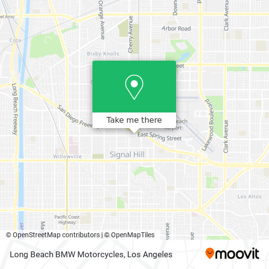 Mapa de Long Beach BMW Motorcycles