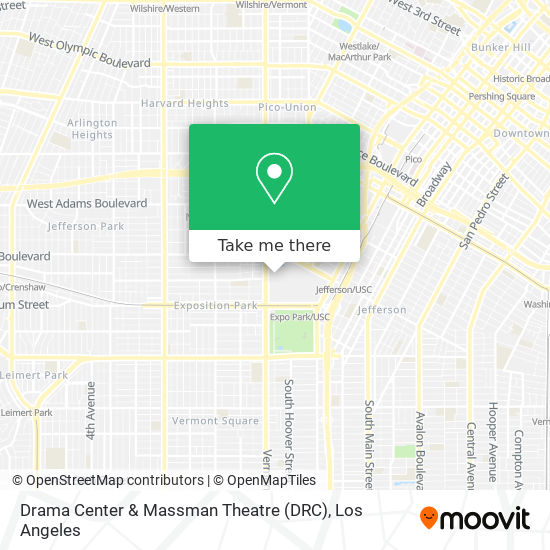 Drama Center & Massman Theatre (DRC) map
