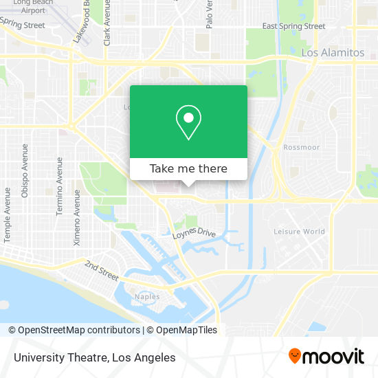 University Theatre map