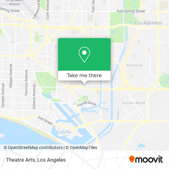 Mapa de Theatre Arts
