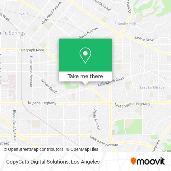 CopyCats Digital Solutions map