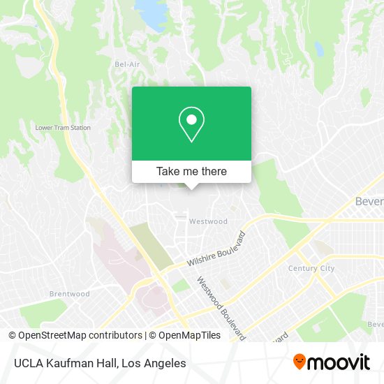 UCLA Kaufman Hall map