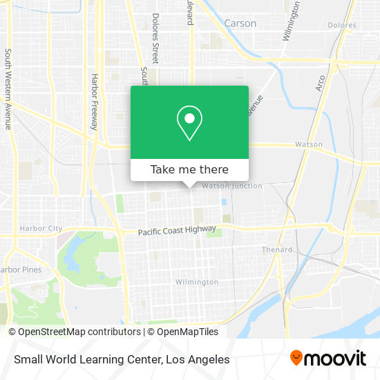 Small World Learning Center map
