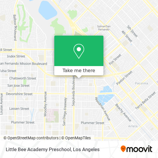 Mapa de Little Bee Academy Preschool