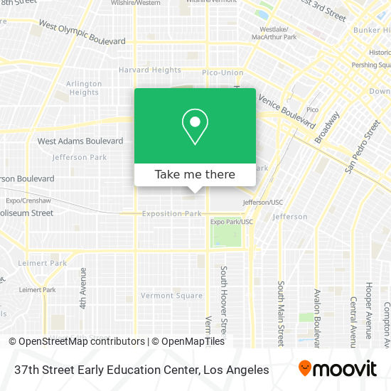 37th Street Early Education Center map