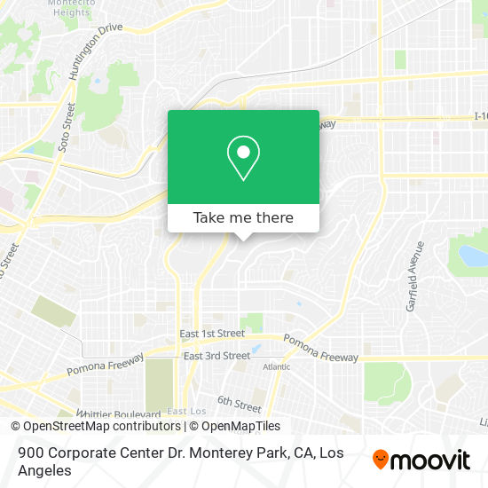 900 Corporate Center Dr. Monterey Park, CA map