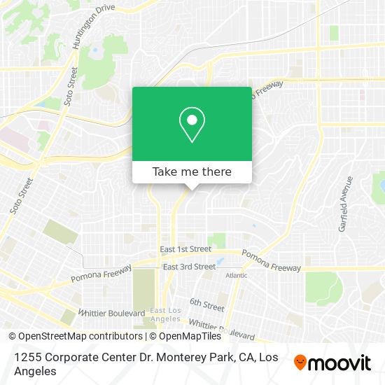 1255 Corporate Center Dr. Monterey Park, CA map