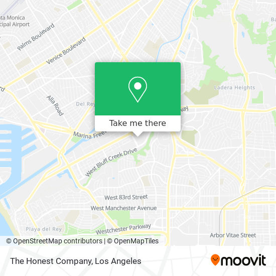 The Honest Company map