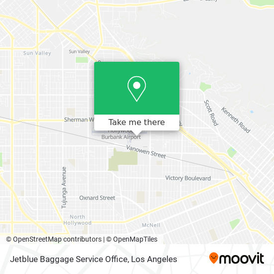 Jetblue Baggage Service Office map