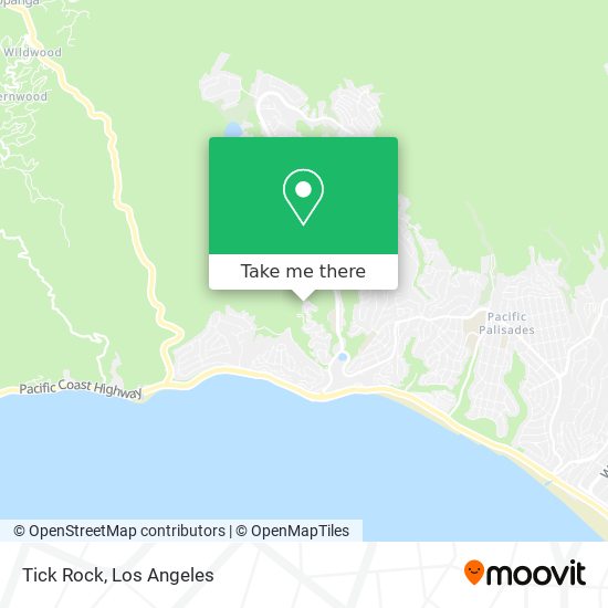 Tick Rock map