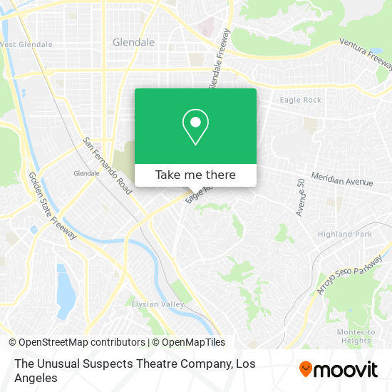 The Unusual Suspects Theatre Company map