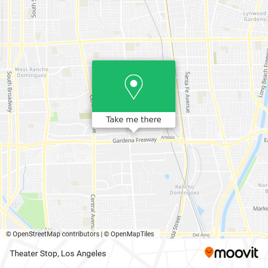 Mapa de Theater Stop