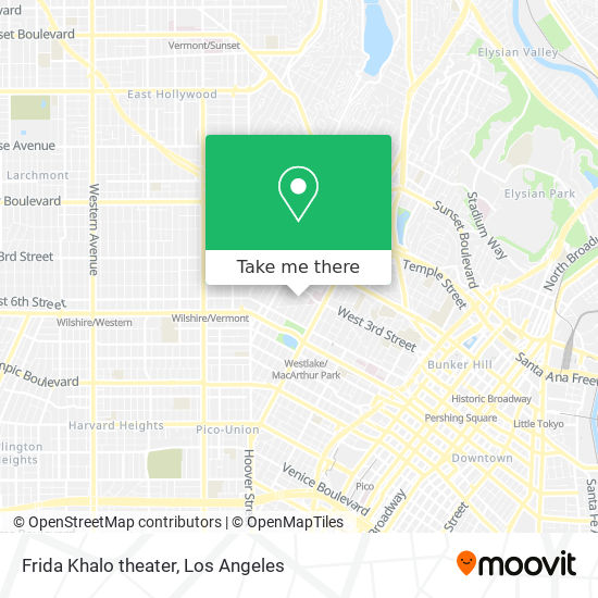 Frida Khalo theater map