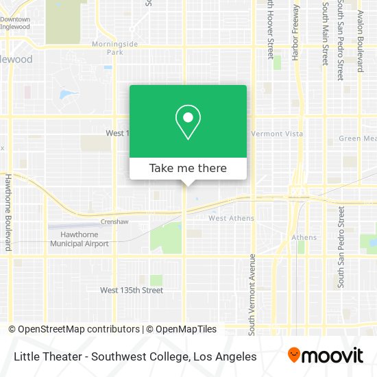 Little Theater - Southwest College map