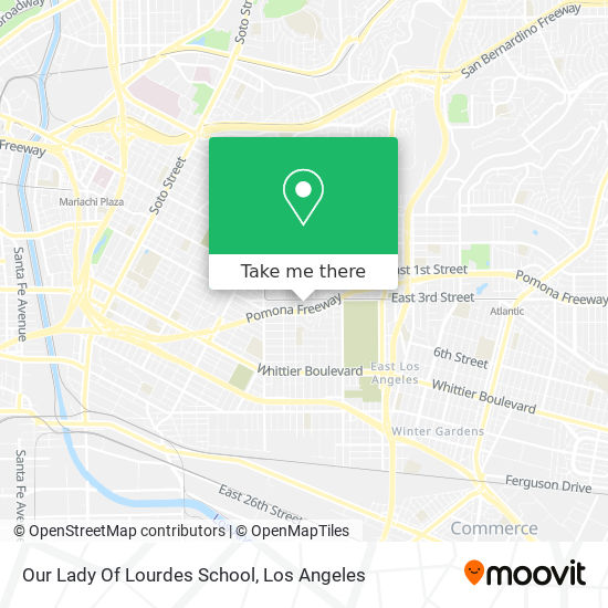 Mapa de Our Lady Of Lourdes School