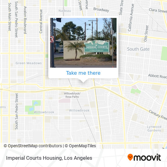 Imperial Courts Housing map