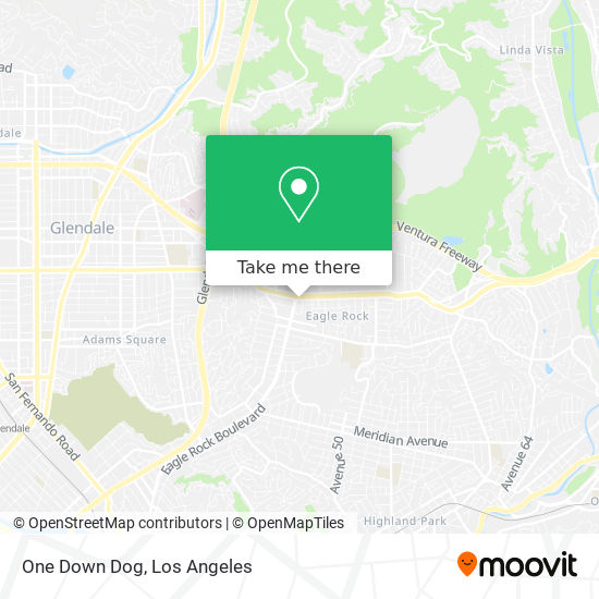 One Down Dog map