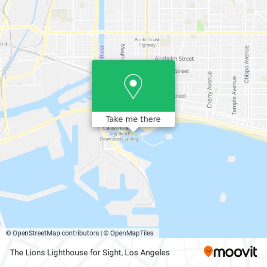 The Lions Lighthouse for Sight map