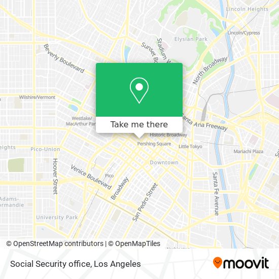 Mapa de Social Security office