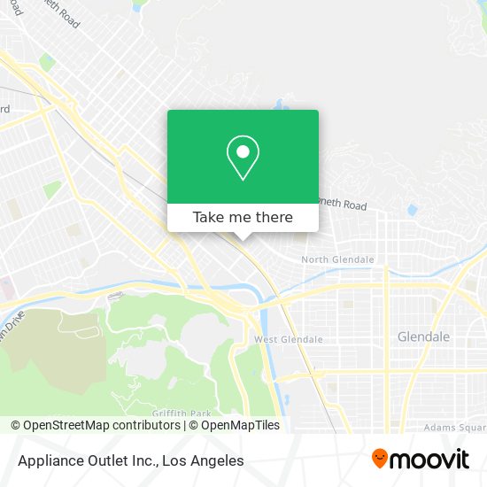 Appliance Outlet Inc. map