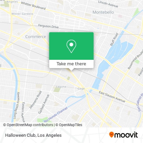 Halloween Club map