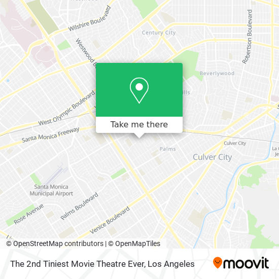 The 2nd Tiniest Movie Theatre Ever map