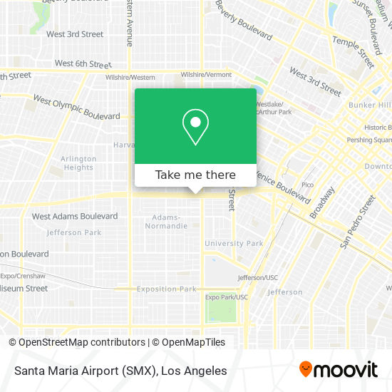 Mapa de Santa Maria Airport (SMX)