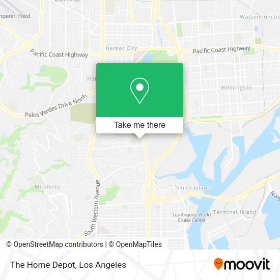 The Home Depot map