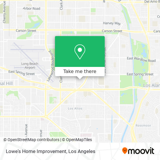 Mapa de Lowe's Home Improvement