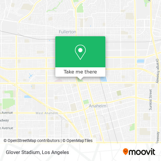 Mapa de Glover Stadium