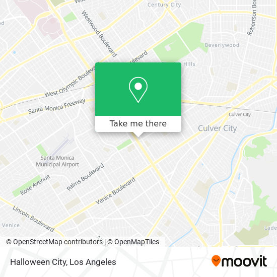 Halloween City map