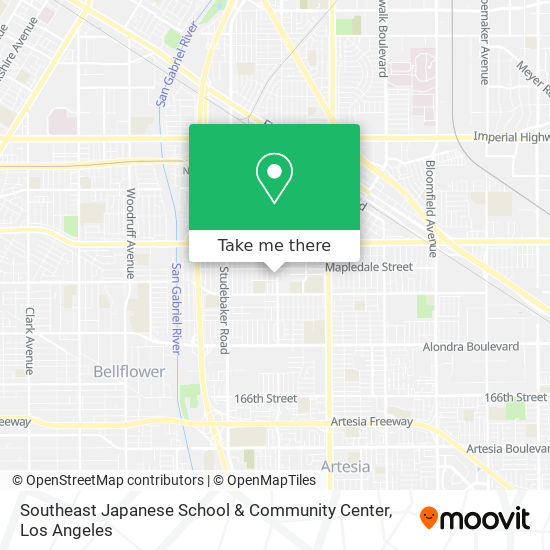 Southeast Japanese School & Community Center map