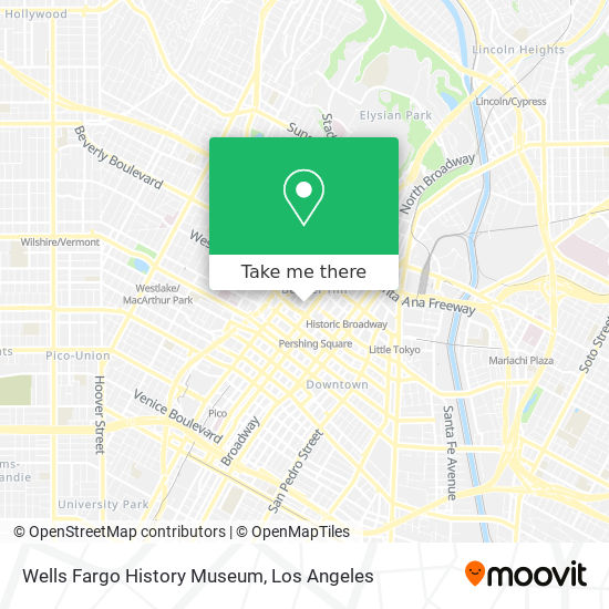 Mapa de Wells Fargo History Museum