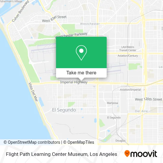 Flight Path Learning Center Museum map