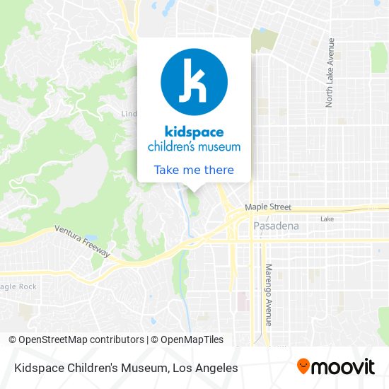 Mapa de Kidspace Children's Museum