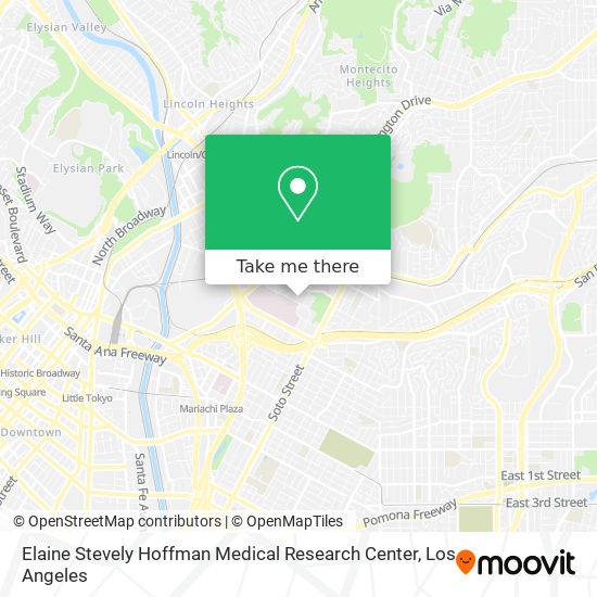 Elaine Stevely Hoffman Medical Research Center map