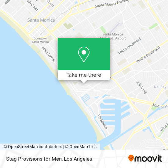Mapa de Stag Provisions for Men