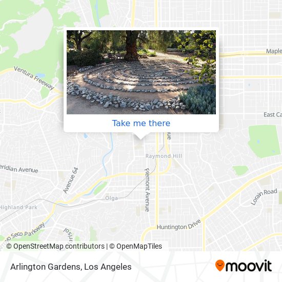 Arlington Gardens map