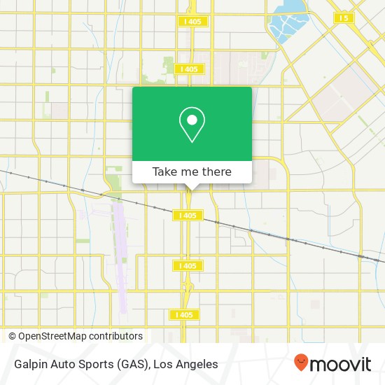 Mapa de Galpin Auto Sports (GAS)