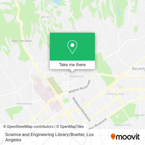 Science and Engineering Library / Boelter map