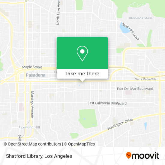 Mapa de Shatford Library