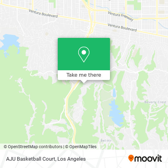 AJU Basketball Court map